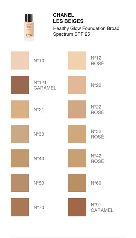 base chanel le beige|chanel les beiges colour chart.